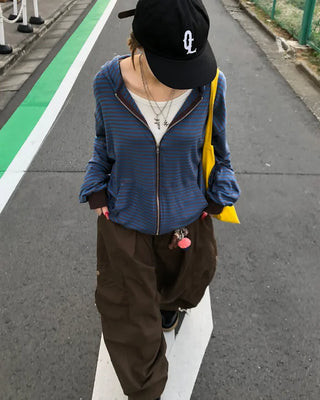 (Unisex) Waist String Balloon Cargo Pants