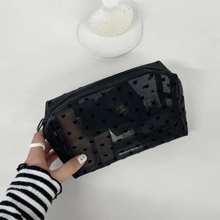 Heart Mesh Pouch