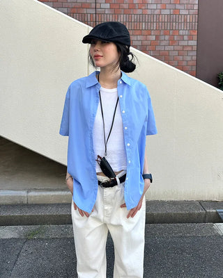 Simple short-sleeved shirt