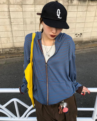2-Way Neck Slim Long T-Shirt