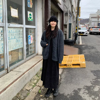 Angora oversized cardigan