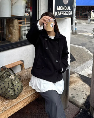 Frilled Layered Long T-Shirt