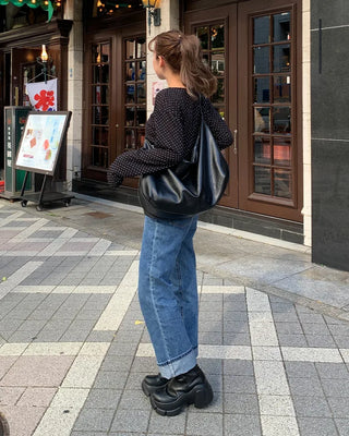 2-way casual big shoulder bag