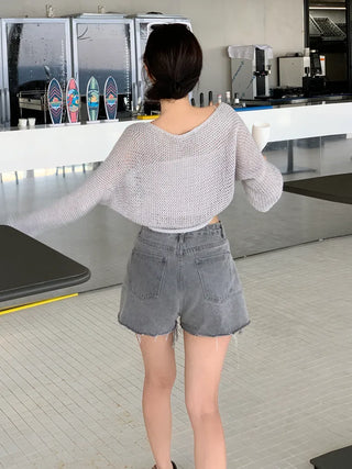 Summer Net Bolero Cardigan (6 colors)