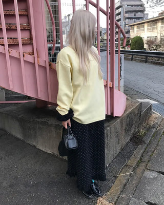 Round neck daily knit