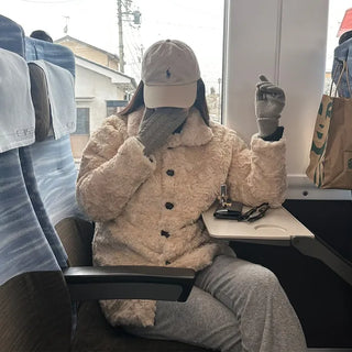 Soft fur jacket