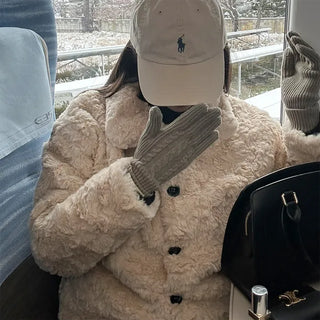 Soft fur jacket