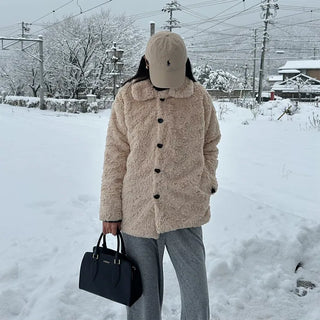 Soft fur jacket