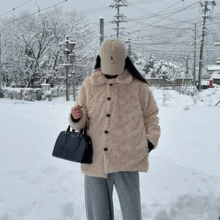 Soft fur jacket