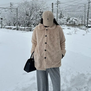 Soft fur jacket