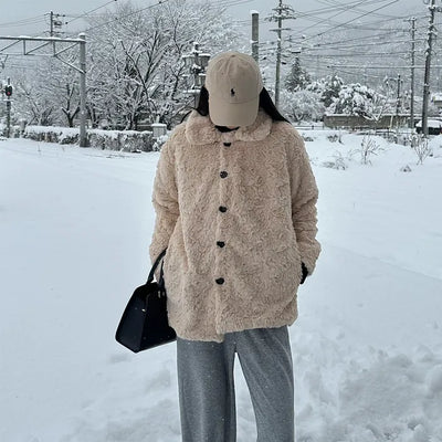 Soft fur jacket