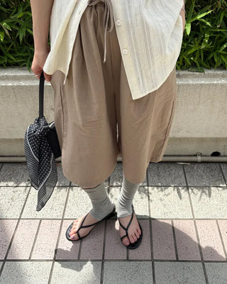 V-Thong Square Mules