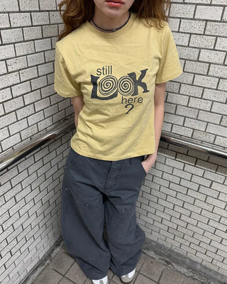 Wide Caper Cotton Pants