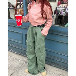 Cropped rider jacket