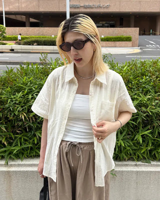 Cropped bralette camisole