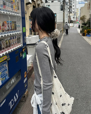 Sheer Dot Scrunchie