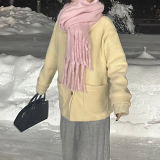 Pastel long scarf