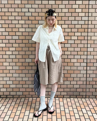 Cut-off open heel three-quarter socks
