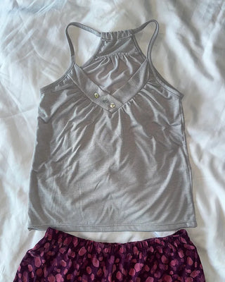 Heart Button Racerback Camisole