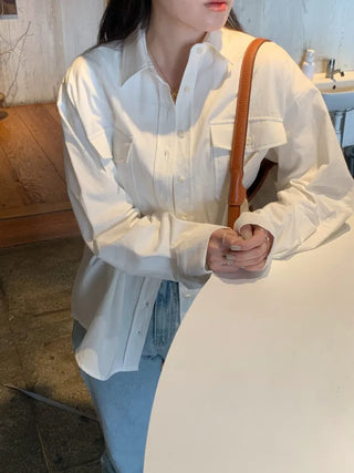Oversized pocket shirt (2c)