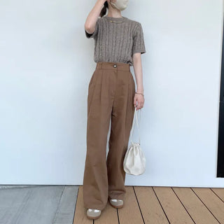olani twist half sleeve knit