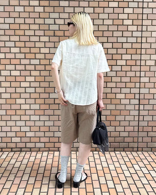 (Unisex) Summer Cotton Easy Half Pants