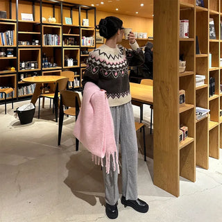 Heart Nordic Knit