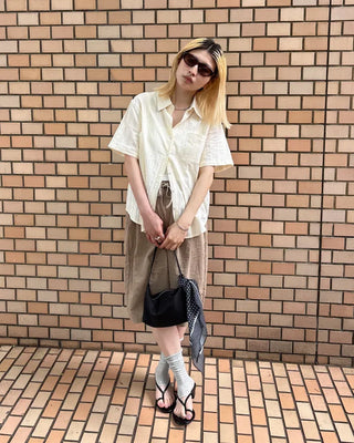 Square One-Shoulder Mini Handbag