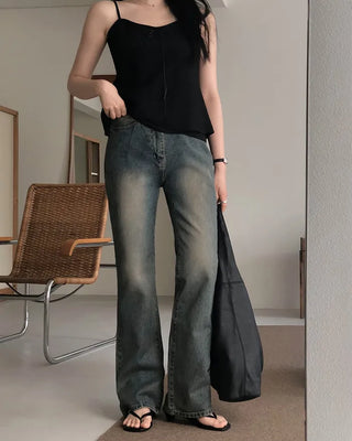 Layered sleeveless blouse