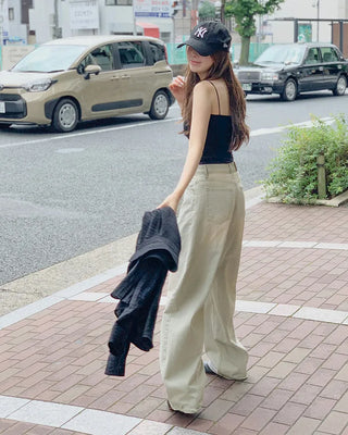 Summer denim pants