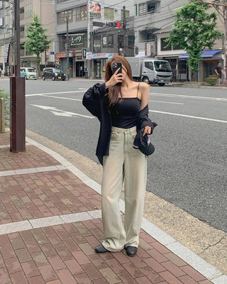 Summer denim pants