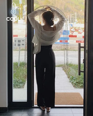Cooling linen leg-lengthening pants - 7 colors