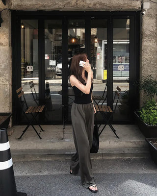 Wide training pants