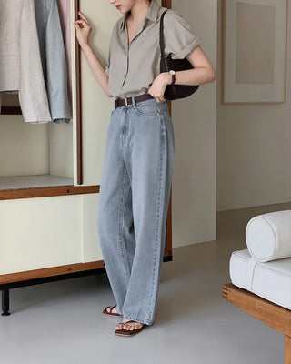 (basic/long) Summer denim pants - 3 colors