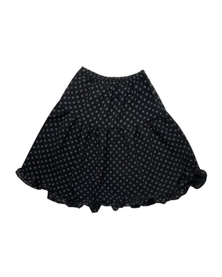 Frilled polka dot skirt