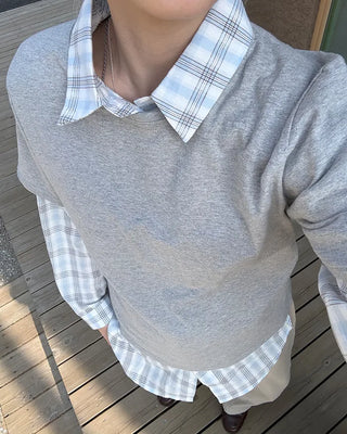 Semi-Cropped Basic Half T-Shirt