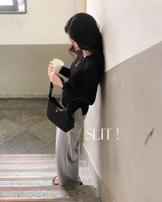 Slim Rib Knit