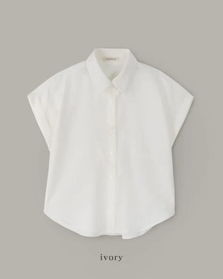 Cooling Tencel Roll-Up Blouse
