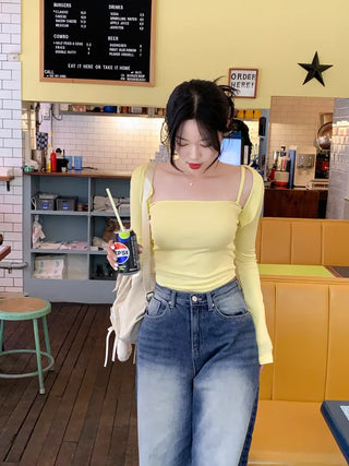 [SET] Sleeveless Bolero Set (7 colors)