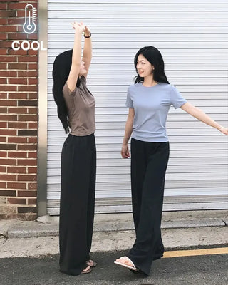 Cooling linen leg-lengthening pants - 7 colors