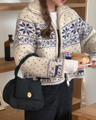 Corduroy Overalls Sweatshirt