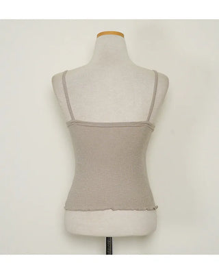 Lace Ribbon Camisole Top