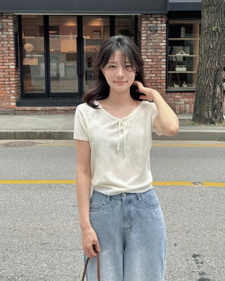 Ribbon Lace Summer Knit