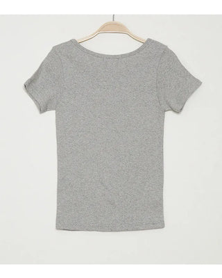 Daily Slim Round Basic Short-Sleeve T-Shirt