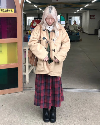 Duffle Boa Shearling Coat