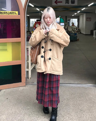 Duffle Boa Shearling Coat