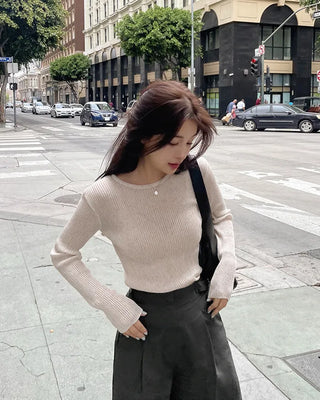Slim Rib Knit