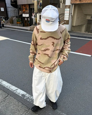 Balloon cotton pants