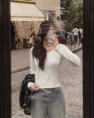 Raglan Long-Sleeve T-Shirt - 6 Colors