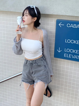 Summer Net Bolero Cardigan (6 colors)